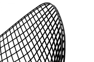 FOTOLIU CONFORTABIL VOLIER SOFT, NEGRU, DIN METAL SI PIELE ECO, STIL MODERN - Img 5