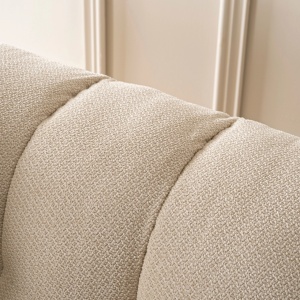 FOTOLIU ELEGANT, ARTIM MEBLE, MATERIAL TEXTIL SI LEMN, CULOARE CREM, STIL MODERN - Img 4
