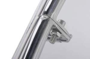 FOTOLIU EXCLUSIVIST BUBBLE STAND 2, ALBASTRU/TRANSPARENT/CROM, DIN ACRIL SI CASMIR, STIL MODERN - Img 2