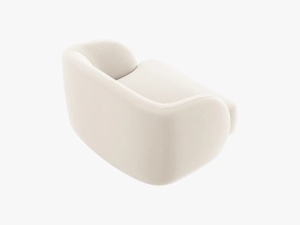 FOTOLIU MILEY, 103 CM, BEJ DESCHIS 22, TAPITERIE DIN CATIFEA, DESIGN DEOSEBIT - Img 4