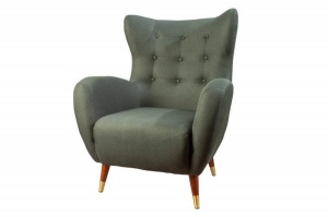 FOTOLIU STIL CHESTERFIELD , DON VERDE, COD 40984, DIN TEXTIL - Img 6