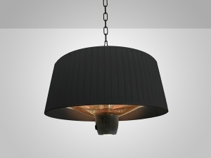 INCALZITOR SUSPENDAT CU HALOGEN, HEAT I, DIN METAL, PLASTIC SI TEXTIL, STIL MODERN, SCHULLER