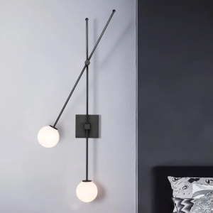 Lampa de perete APP1595-2W black - Img 2