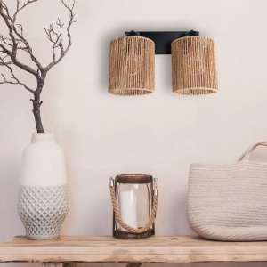 Lampa de perete APP1824-2W NATURE BLACK - Img 2