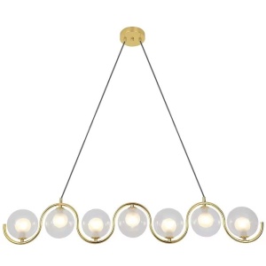 Lampă de tavan APP1441-7CP GOLD