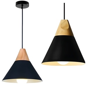 Lampa DE TAVAN SCANDI C negru - Img 2