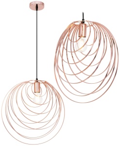 LAMPA GEOMETRICA ROSE GOLD APP427-1CP