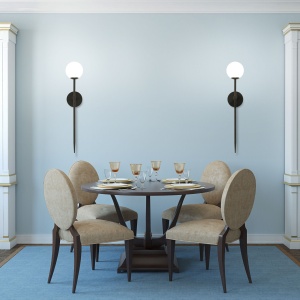 LAMPĂ MODERNĂ NEAGRA 90cm APP581-1W - Img 4