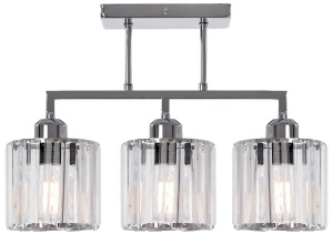 LAMPA SUSPENDABILA GLAMOUR Crom 3xE27 392228