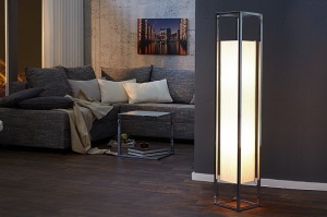 LAMPADAR AGAPUNE ALB/CROM 10878 DESIGN MODERN