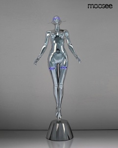 LAMPADAR CYBER WOMAN STAND, CONFECTIONATA DIN FIBRA DE STICLA, STIL MODERN - Img 3