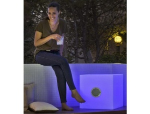 LAMPADAR EXTERIOR ILUMINAT CUBY 32 PLAY STIL MODERN B2 - Img 3