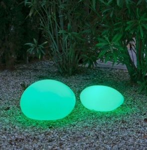 LAMPADAR EXTERIOR ILUMINAT PETRA 60 SOLAR STIL MODERN - Img 2