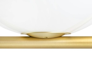 LAMPADAR HALM, DIN METAL SI STICLA, ALAMA/ALB, STIL MODERN, B2 - Img 4