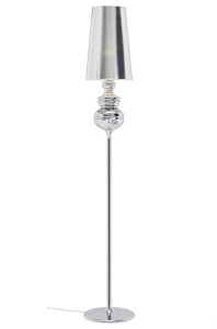 LAMPADAR QUEEN 26, CROM, DIN ALUMINIU SI PLASTIC, STIL MODERN, B2 - Img 2