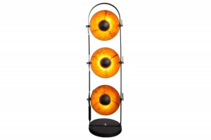 LAMPADAR STUDIO NEGRU/AURIU 130CM DIN INOX COD 22968 - Img 6