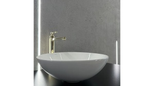 LAVOAR REA ERICA, ALB, 40 CM, DIN CERAMICA, CALITATE SUPERIOARA
