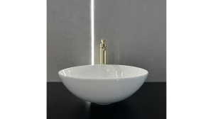 LAVOAR REA ERICA, ALB, 40 CM, DIN CERAMICA, CALITATE SUPERIOARA - Img 4