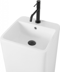 LAVOAR STATIV MIA 84CM ALB DESIGN DEOSEBIT CALITATE SUPERIOARA, MIA - Img 2