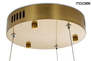 LUSTRA AURIE, NENUFAR, DIN METAL SI STICLA, STIL MODERN - Img 5