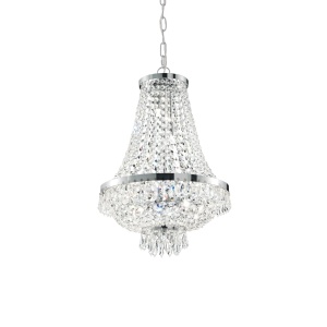 LUSTRA CAESAR SP6, CROM, DIN CRISTAL, STIL CLASIC