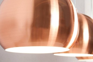 LUSTRA COPPER BALL 22975 DIN METAL SI CUPRU - Img 4