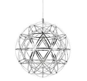 LUSTRA CU LED STELLAR 60, CROM, DIN OTEL INOXIDABIL, STIL MODERN, B2