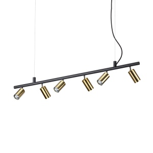 LUSTRA DYNAMITE SP6, NEGRU/ALAMA, DIN METAL, STIL MODERN