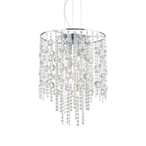 LUSTRA EVASIONE SP8, CROM, DIN CRISTAL, STIL MODERN