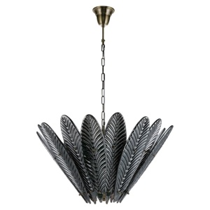 LUSTRA FEME FUMURIE, HL-0160, CONFECTIONATA DIN METAL SI STICLA SECURIZATA, STIL MODERN