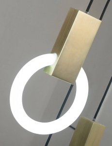 LUSTRA HOPP DISC 3, DIN METAL, AURIE, STIL MODERN, B2 - Img 5