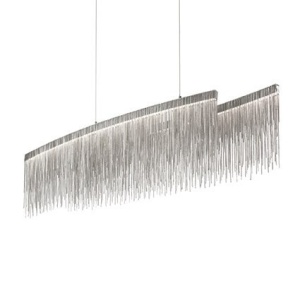 LUSTRA LED VERSUS OVAL CROM SP216 DESIGN MODERN IDEAL LUX