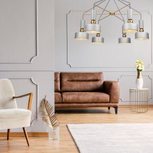 LUSTRA MODERNA, APP661, METAL, DESIGN DEOSEBIT