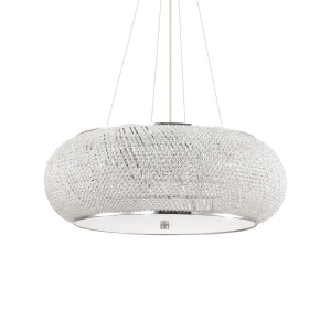 LUSTRA PASHA' SP14, CROM, DIN CRISTAL, STIL MODERN