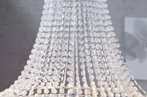 LUSTRA ROYAL 6790 TRANSPARENTA , DIN PLASTIC SI METAL, DESIGN CLASIC - Img 4