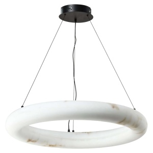 LUSTRA SOLMIRA 214471, CONFECTIONATA DIN METAL SI RASINA, ALBA, STIL MODERN