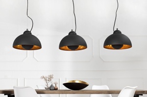 LUSTRA STUDIO 3 36228 NEGRU/AURIU DESIGN VINTAGE