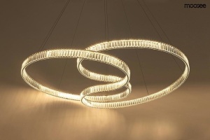 LUSTRA WAVE 160A, CROM, CONFECTIONATA DIN OTEL SI STICLA, STIL MODERN - Img 2