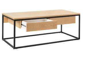 MASA CU DOUA SERTARE DIN LEMN CRUDO GRANDE STIL MODERN B2 - Img 2