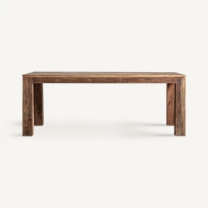 MASA DINING BACKLYN, MARO, REF. 33396, PRELUCRATA MANUAL, CONFECTIONATA DIN LEMN MASIV RECICLAT, STIL SCANDINAV
