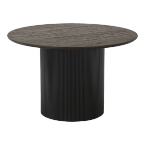 MASA DINING BOAVISTA ø120x75 cm, REALIZATA DIN MDF, CULOARE MARO INCHIS, HOUSE NORDIC