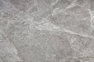 MASA DINING EXTENSIBILA VALENTINO, CU EFECT DE MARMURA GRI DESCHIS/GRI/AURIU, 160/220 CM, DIN CERAMICA SI METAL, STIL MODERN - Img 3