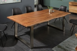 MASA DINING, MAMMUT 180CM, DIN LEMN MASIV SALCAM STIL VINTAGE