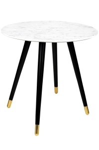 MASA PADRINO 90 CM, CONFECTIONATA DIN MDF SI OTEL INOXIDABIL, STIL MODERN
