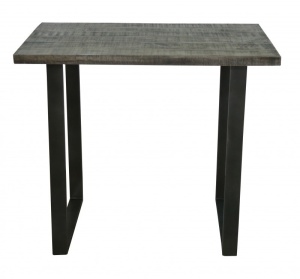 MASA PENTRU BAR 120CM, IRON CRAFT MANGO, COD 38667, DESIGN VINTAGE INDUSTRIAL - Img 2