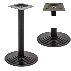 MASA PENTRU CAFENEA, 68 CM, STEJAR SONOMA/NEGRU, DIN PAL LAMINAT SI OTEL, ARTIM GROUP SELECTION - Img 8