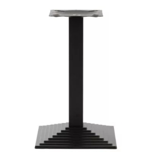 MASA PENTRU CAFENEA, 80x80 CM, STEJAR SONOMA/NEGRU, DIN PAL LAMINAT SI FONTA, ARTIM GROUP SELECTION - Img 6