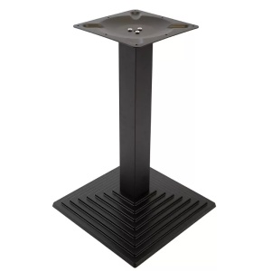 MASA PENTRU CAFENEA, 90x90 CM, STEJAR SONOMA/NEGRU, DIN PAL LAMINAT SI FONTA, ARTIM GROUP SELECTION - Img 5