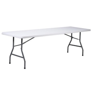 MASA PLIABILA PENTRU CATERING 200X90 cm ALBA