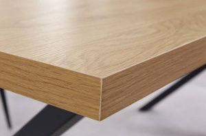 MASA STIL INDUSTRIAL 160CM , LOFT, COD 40870, DIN MDF SI METAL - Img 5